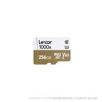 雷克沙 LSDMI256CB1000A Lexar® Professional 1000x microSDHC™/microSDXC™ UHS-II 存储卡 256G 读150MB/s，写90MB/s