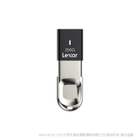 雷克沙 LJDF35-256BBK Lexar® JumpDrive® Fingerprint F35 USB 3.0闪存盘 256GB 读300MB/S