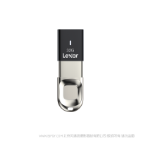 雷克沙 LJDF35-32GBBK Lexar® JumpDrive® Fingerprint F35 USB 3.0闪存盘 32G 读150MB/S