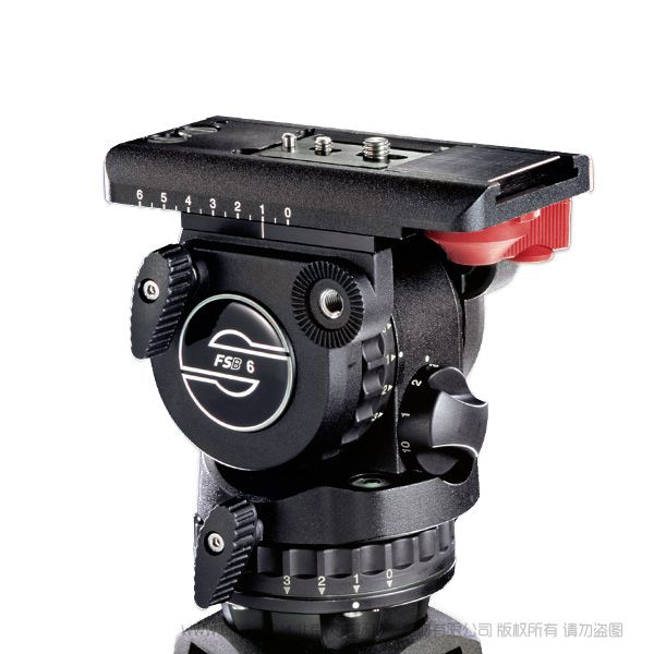 【停产】Sachtler®（萨科勒） FSB 6T 阻尼液压云台 送 FSB  6/6T云台、22/30厘米长板、托架、75m m球碗、短手柄 Sachtler FSB 6 T Fluid Head with Touch & Go Camera Plate and Pan Bar