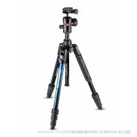 曼富图 Manfrotto MKBFRTA4BL-BH Befree Advanced铝合金旋锁三脚架套装（蓝） 