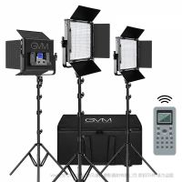GVM Great Video Maker GVM-520S LED摄影补光灯 便携室内专业人像拍照摄像 常亮柔光灯 双色温 双供电设计 联机控制