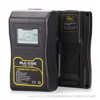 影宸 Rolux RLC-230S 广播级摄像机V口电池 摄像机V型口大电池 适用于索尼V口 含LCD显示屏