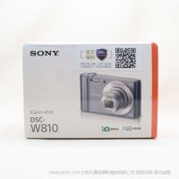 索尼 Sony DSC-W810/S/B/P 数码相机 银色（约2010万像素 6倍光学变焦 2.7英寸屏 26mm广角）数码相机 卡片相机
