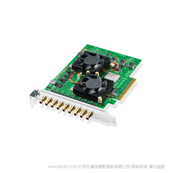 BMD DeckLink Quad 2   8路独立的SDI采集输出通道合而为一 