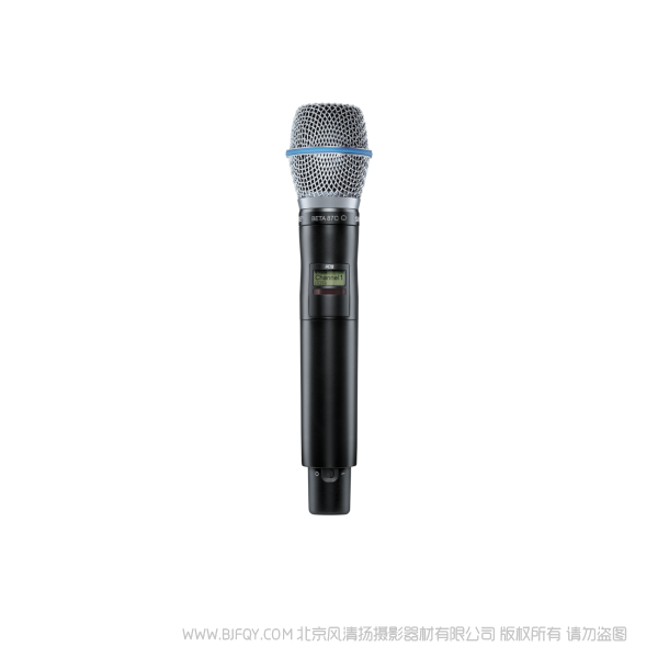 Shure 舒尔 AD2/B87C 手持式无线话筒发射机   Axient™ Digital  