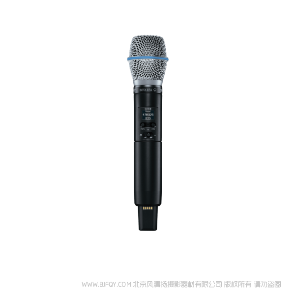 Shure 舒尔 SLXD2/B87A 配备Beta®87A话筒头的手持式发射机 SLXD24CN/B87A套装