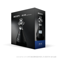 Zoom  H3-VR  360 度音频 录音机 记录仪  捕捉音频