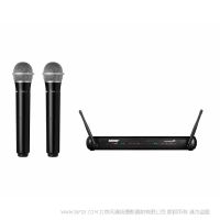 Shure 舒尔 SVX288/PG28 双人声无线系统  一拖二手持麦克风套包 