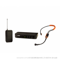 Shure 舒尔 BLX14/SM31 带有SM31FH头戴式话筒的无线健身耳机系统 运动头戴腰包式无线麦克风