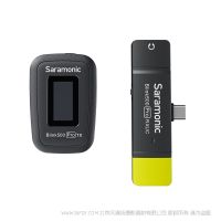 枫笛 Saramonic Blink500 Pro B5 迷你双通道无线麦克风系统  Typec 一拖一