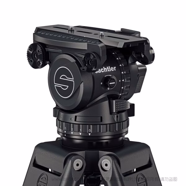  Sachtler 萨科勒 1982 地置碳纤维套装  System Cine 20 HD CF GS  100碗 22KG 电影级大重量液压云台地置套装 