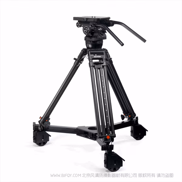 Sachtler 萨科勒  7595 Video 75 OB Dolly  12-85KG承重  重型移动三脚架  