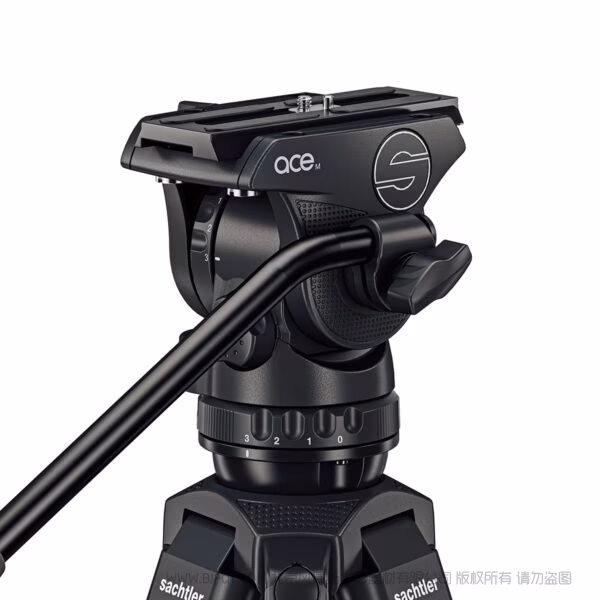 萨科勒 Sachtler Ace M Mk II （仅套装销售） S2170-1200 液压云台 包含摄影机滑板和手柄  