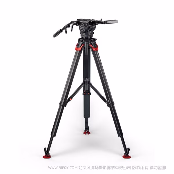  Sachtler 萨科勒 1911-FTMS 中置套装  System Cine 20 flowtech100 MS  100碗 22KG 电影级大重量液压云台地置套装 