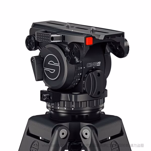  Sachtler 萨科勒 1982 地置碳纤维套装  System Cine 20 HD CF GS  100碗 22KG 电影级大重量液压云台地置套装 