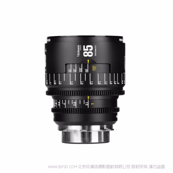 7artisans 七工匠 Infinte 85mm T2.1 无限系列电影镜头    