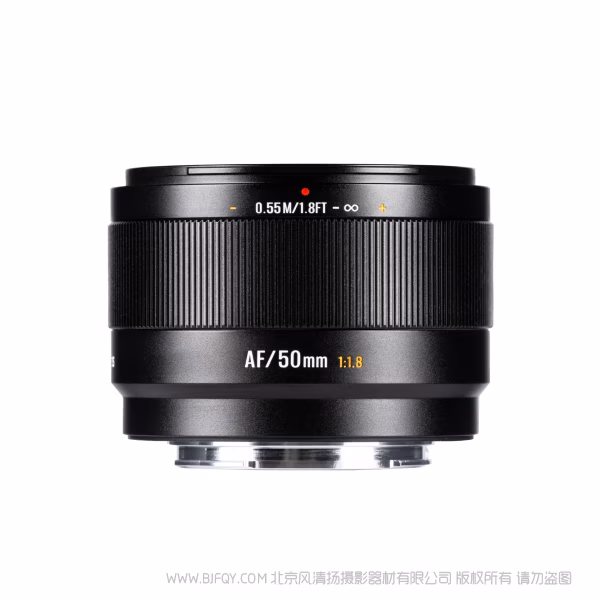 七工匠 7artisans  AF 50mm F1.8 APS-C自动超广角镜头  LITE系列专为半画幅微单用户打造 AFC5018 