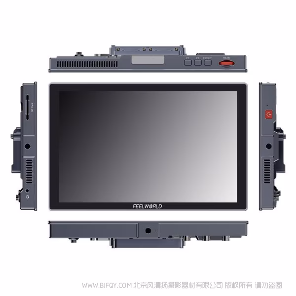  富威德 FEELWORLD S10 10.1寸12G SDI HDMI2.0摄影触摸监视器高亮1200nit