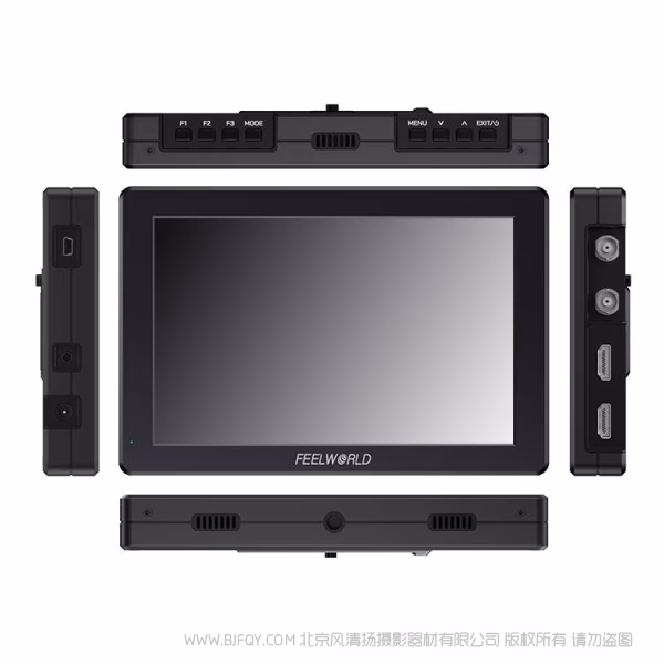 富威德 FEELWORLD T7S PRO 7寸2000NIT超高亮摄影监视器3G SDI HDMI 4K60Hz 1920X1200IPS屏