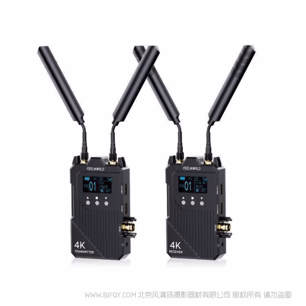  富威德  FEELWORLD WT1S 4K无线图传 全双工语音通话 双HDMI+SDI 直播推流 