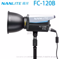  南光 NanLite FC-120B 双色温 轻便 mini保荣口 145W功