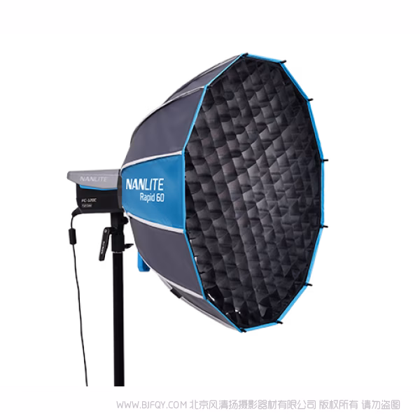Nanlite 南光 SB-FM-RP60 Rapid 60 FM卡口快装柔光箱 mini保荣口 适用于 Forza 60 II/60B II/60C/60CR/150/150B，FS-60B，FC 60B/120B等 