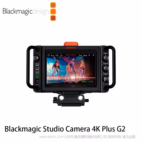 BMD BMSC4KPLUS Blackmagic Studio Camera 4K Plus G2 4K 直播摄像机  演播室讯道机