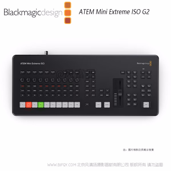 BMD Blackmagic DesignATEM Mini Extreme ISO G2  高端演播室的功能强大且设计紧凑的现场切换台