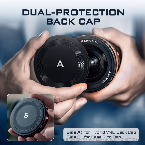 Freewell 菲尔威 FW-V2 磁吸可变减光套装 Magnetic Hybrid VND/CPL 3-7 Stops Filter 