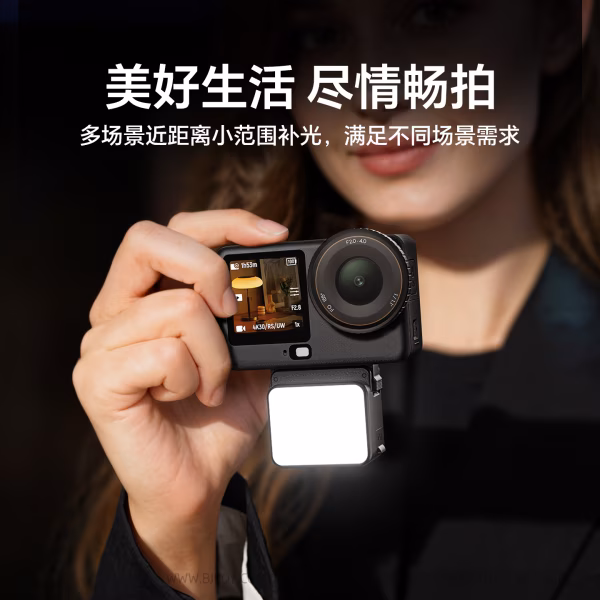  优篮子 Ulanzi LM24 Action快拆迷你补光灯 II  L298