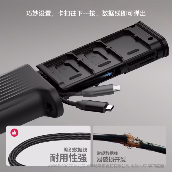  优篮子 Ulanzi CR2 SD闪存卡盒 读卡器  碳晶黑X133 星光灰X132 从容收纳，自在传输