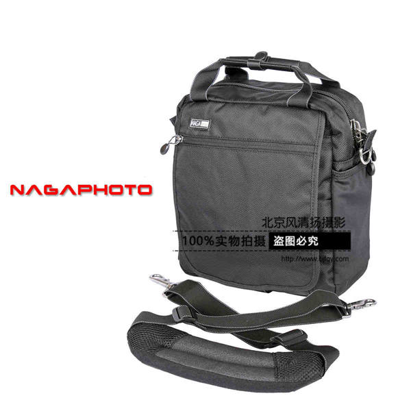 纳伽专业单反摄影包 佳能5d4单肩相机包 尼康大容量镜头 带防雨罩