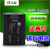 沣标 索尼NP-FH50电池 相机A230 A330 A290 A390 HX100 HX200电池