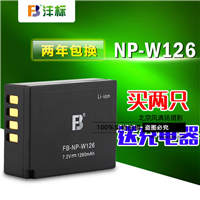 沣标NP-W126 富士相机X-T1 T10 A1 A2 M1 E1 E2 HS50 30 HS33电池