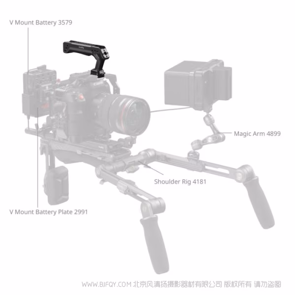 SmallRig斯莫格「迅鹰」 H21 快拆上提手柄 5632