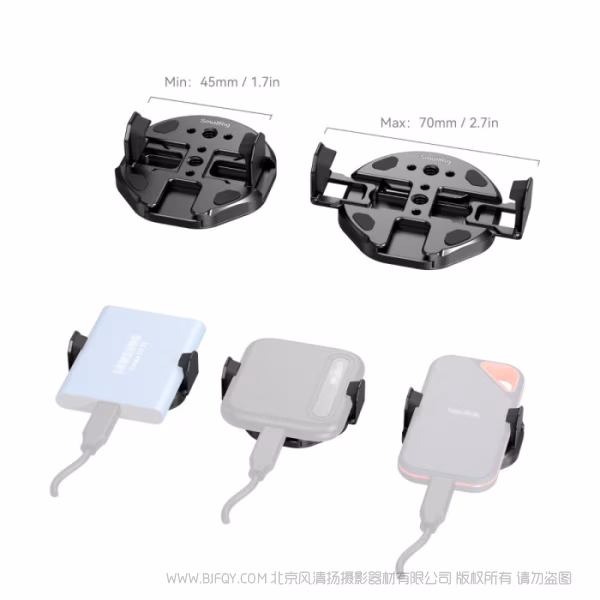 SmallRig斯莫格吸附式SSD硬盘安装固定夹  5157