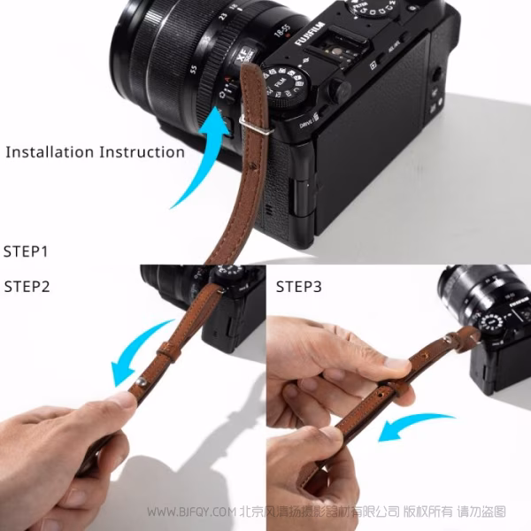 SmallRig斯莫格相机肩带（棕色皮质通用版）5209 