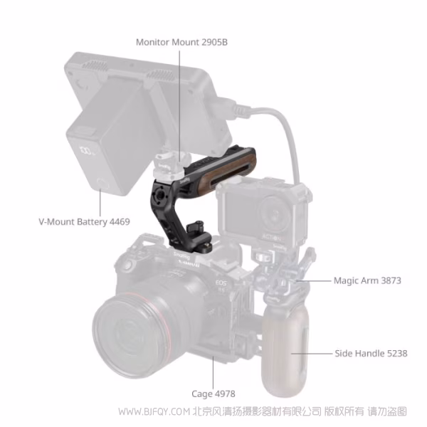 SmallRig斯莫格上提手柄（滑槽） 5251  