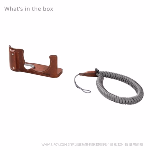 SmallRig 富士X-M5半包相机皮套套件（棕色）4880