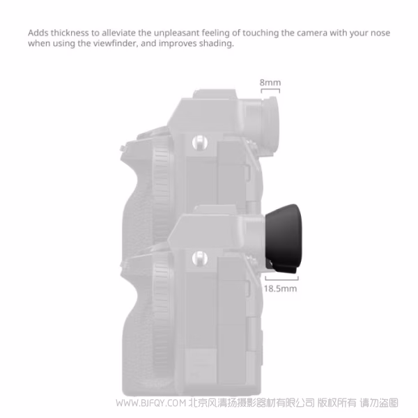 SmallRig斯莫格相机取景器眼罩（适用于索尼 Alpha 1 / Alpha 7 / Alpha 9系列）5255