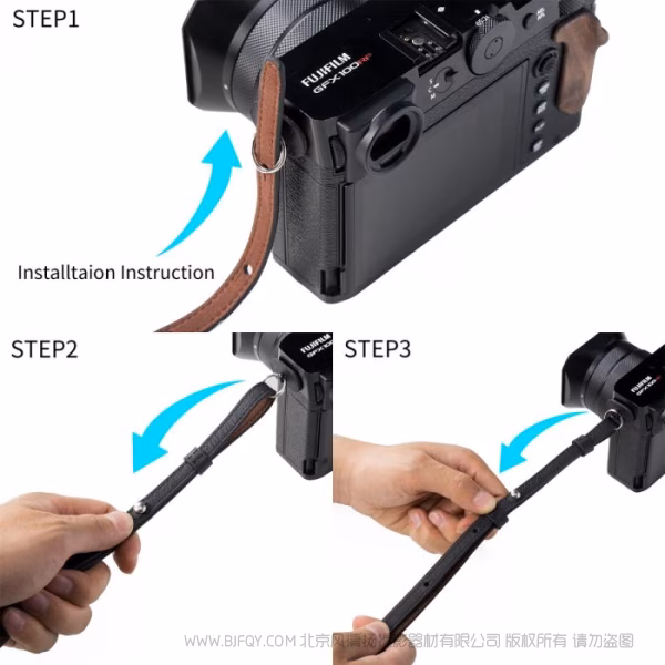 SmallRig斯莫格相机皮套套件 (适用于富士GFX100RF) （黑色）5267