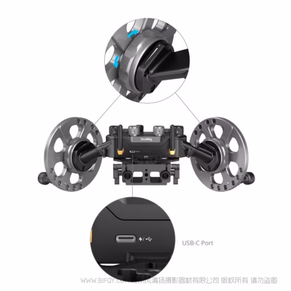 SmallRig斯莫格控制轮 (适用于大疆 RS 系列稳定器) 4525