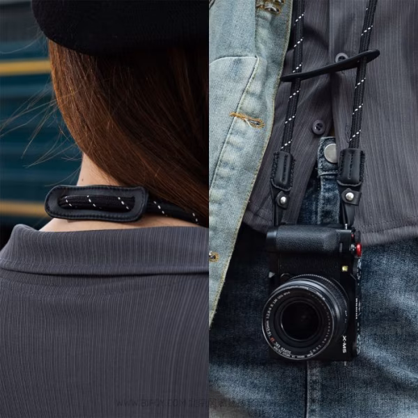 SmallRig 通用编织肩带（黑色）4882