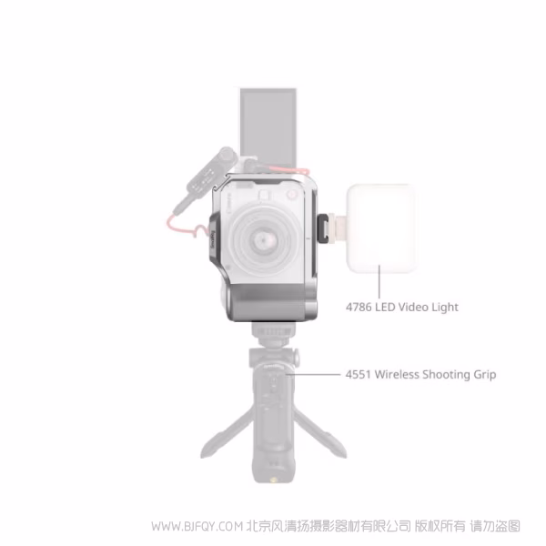 SmallRig斯莫格拓展框（适用于佳能 EOS R50 V）（银色）5428