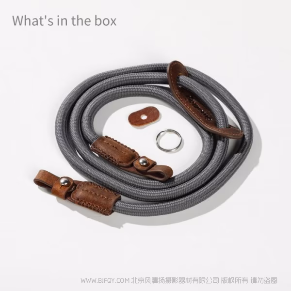 SmallRig 通用编织肩带（灰色）5057