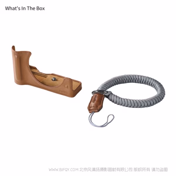 SmallRig斯莫格半包皮套套件（适用于佳能 EOS R50 V）（棕色）5432