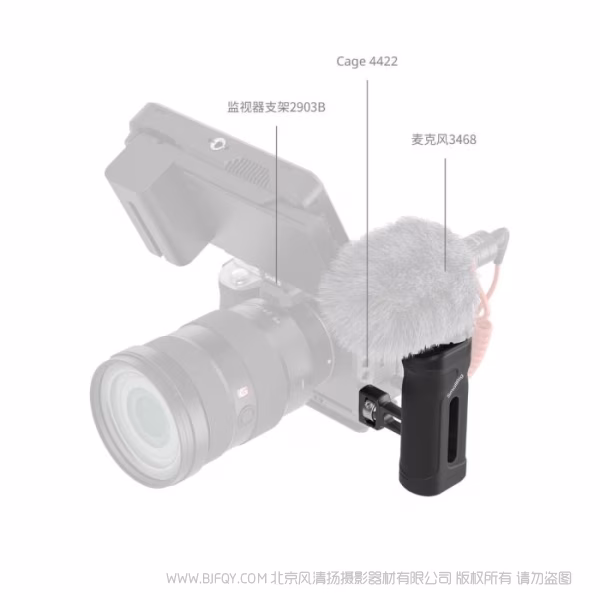 SmallRig斯莫格迷你侧手柄（1/4''-20 定位规格）5946 