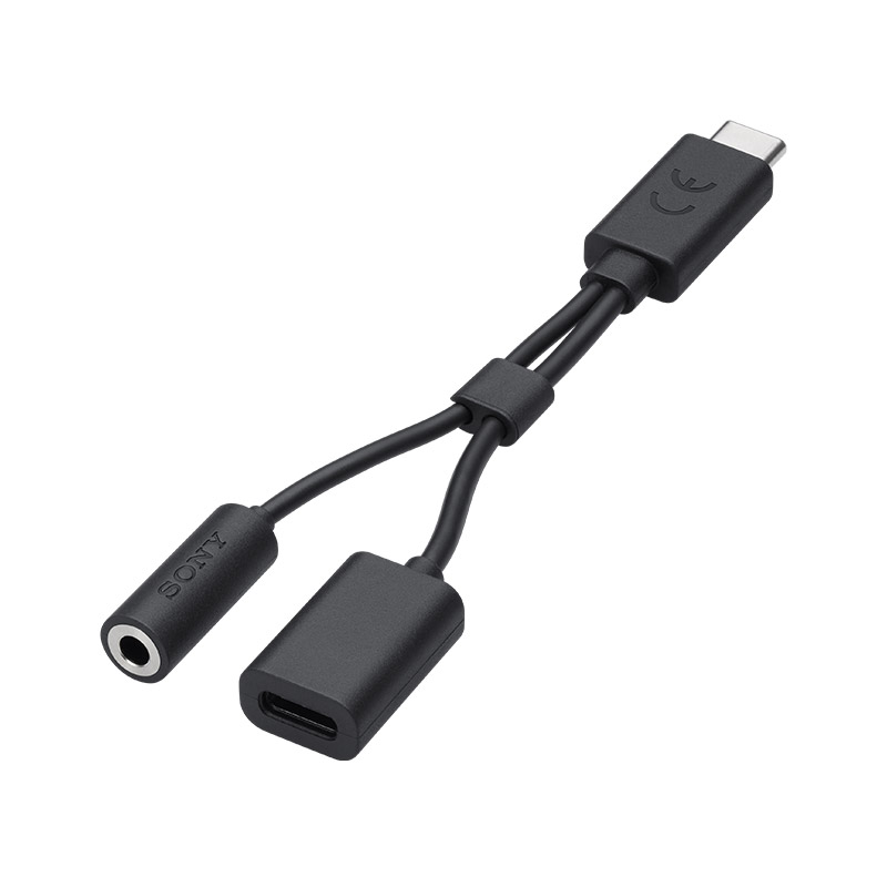 索尼 Sony EC270 USB type-c 二合一连接线